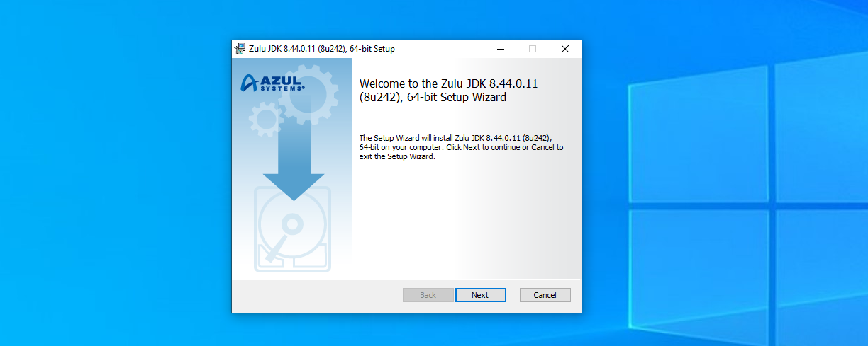 Windows установщик OpenJDK